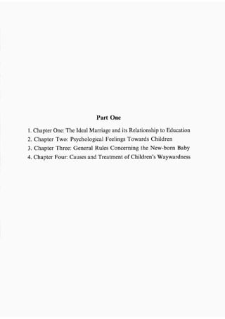 Child education in islam