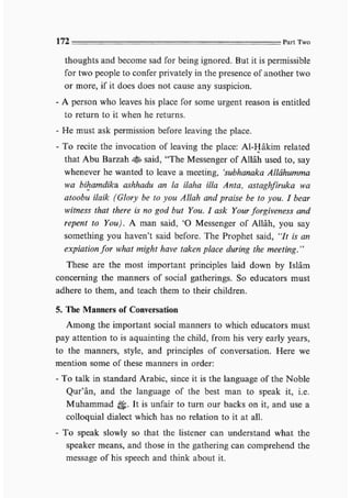Child education in islam