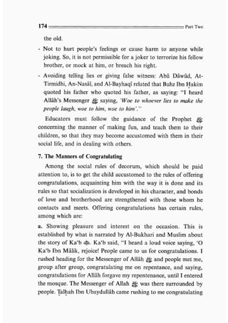 Child education in islam