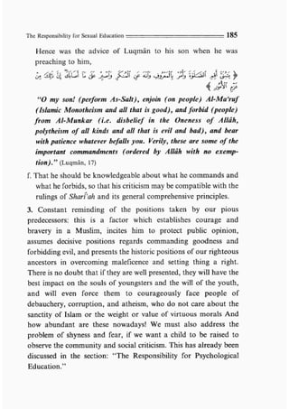 Child education in islam