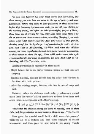 Child education in islam
