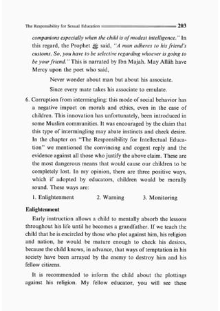 Child education in islam