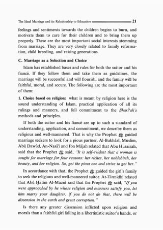 Child education in islam