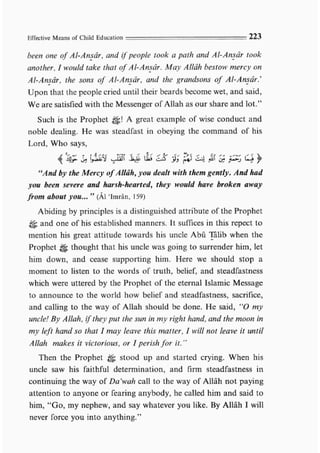 Child education in islam