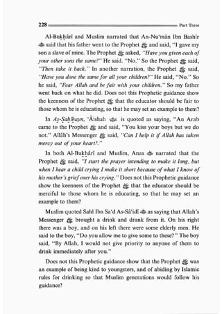 Child education in islam