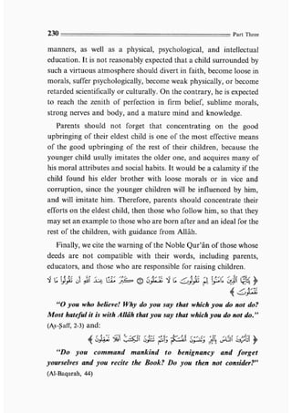 Child education in islam