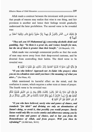 Child education in islam