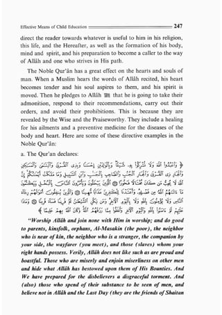Child education in islam
