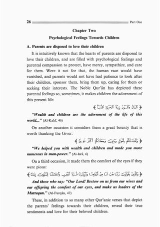 Child education in islam