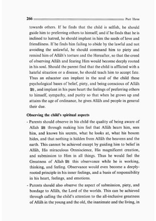 Child education in islam