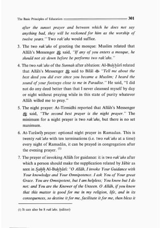 Child education in islam
