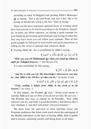 Child education in islam