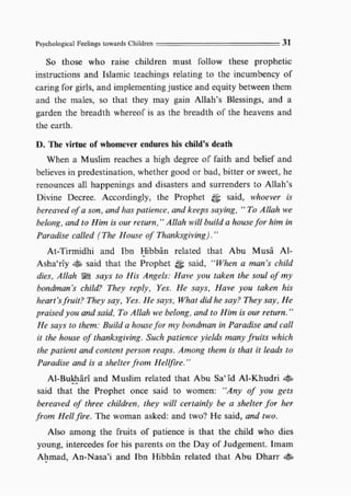 Child education in islam