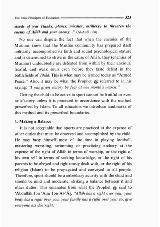Child education in islam