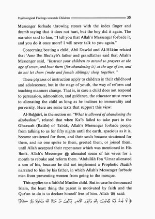 Child education in islam
