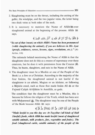 Child education in islam