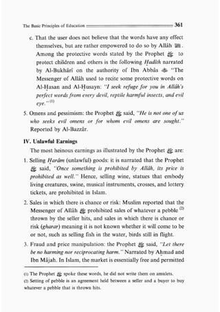 Child education in islam