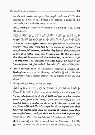 Child education in islam