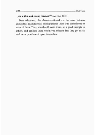 Child education in islam