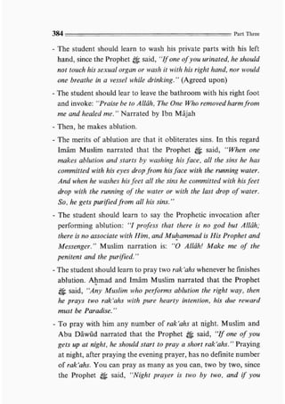 Child education in islam