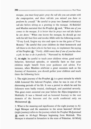 Child education in islam