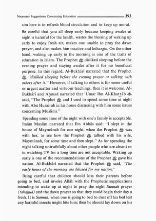 Child education in islam