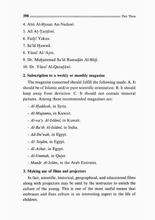 Child education in islam