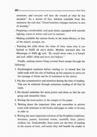 Child education in islam