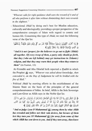 Child education in islam