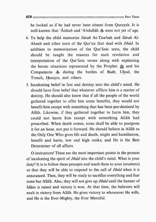 Child education in islam