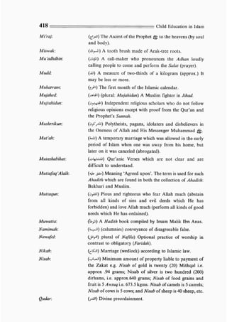 Child education in islam