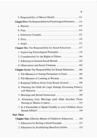 Child education in islam