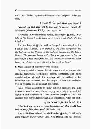 Child education in islam