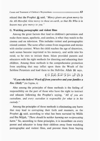 Child education in islam