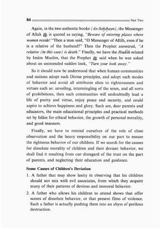 Child education in islam