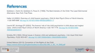 Child, Family & Social Psychiatric Perspectives