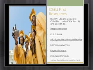 Using Find First Child Child Find Presenation | PPTX
