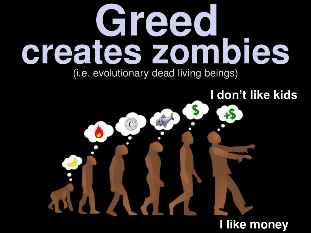 Childfree me not life values greed creates zombies r/AntiChildFree