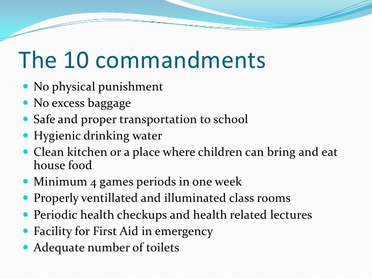 Child Friendly School Initiative