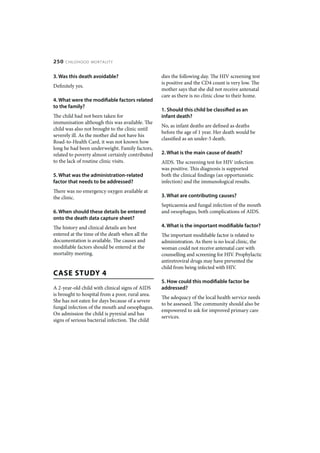 Child Healthcare: Childhood mortality | PDF