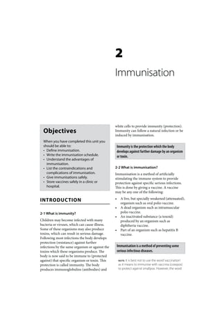 Child healthcare immunisation | PDF