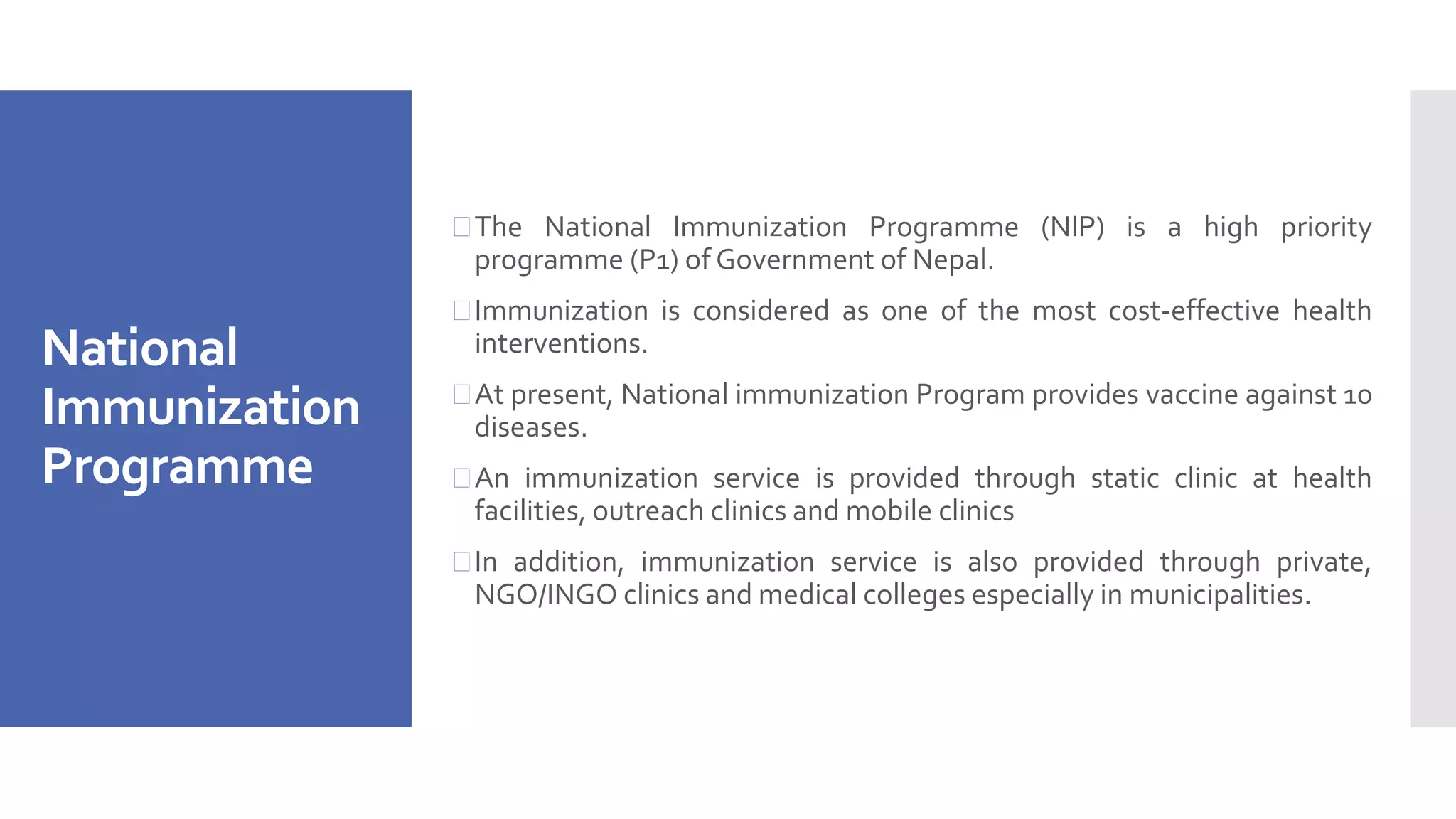 Child Health Program In Nepal