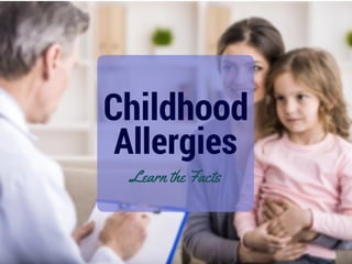 Childhood
Allergies
Learn the Facts
 