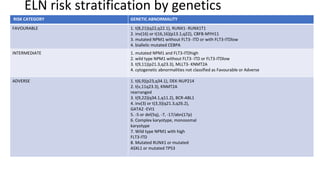 Eln Risk Form Childhood Acute Leukemia.pptx