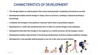 GROWTH AND DEVELOPMENT | PPTX