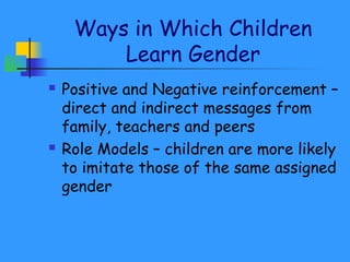 Childhood Gender Identity Development (2006 Translating Identities ...