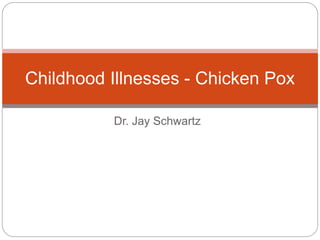 Dr. Jay Schwartz
Childhood Illnesses - Chicken Pox
 