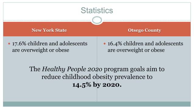 Childhood obesity presentation | PPTX