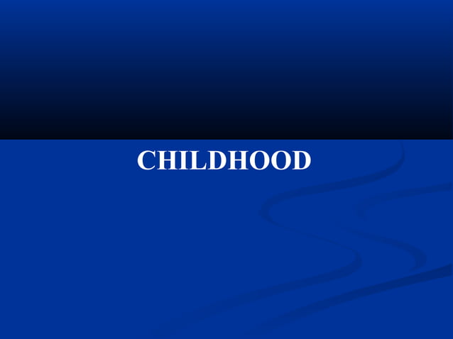 Childhood Psychology Presentation PPT childhood-psychology-presentation-ppt