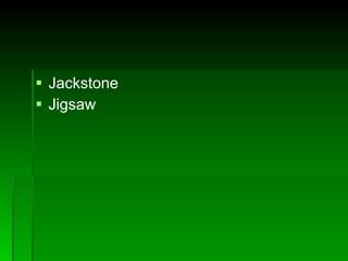 Jackstone  Jigsaw  